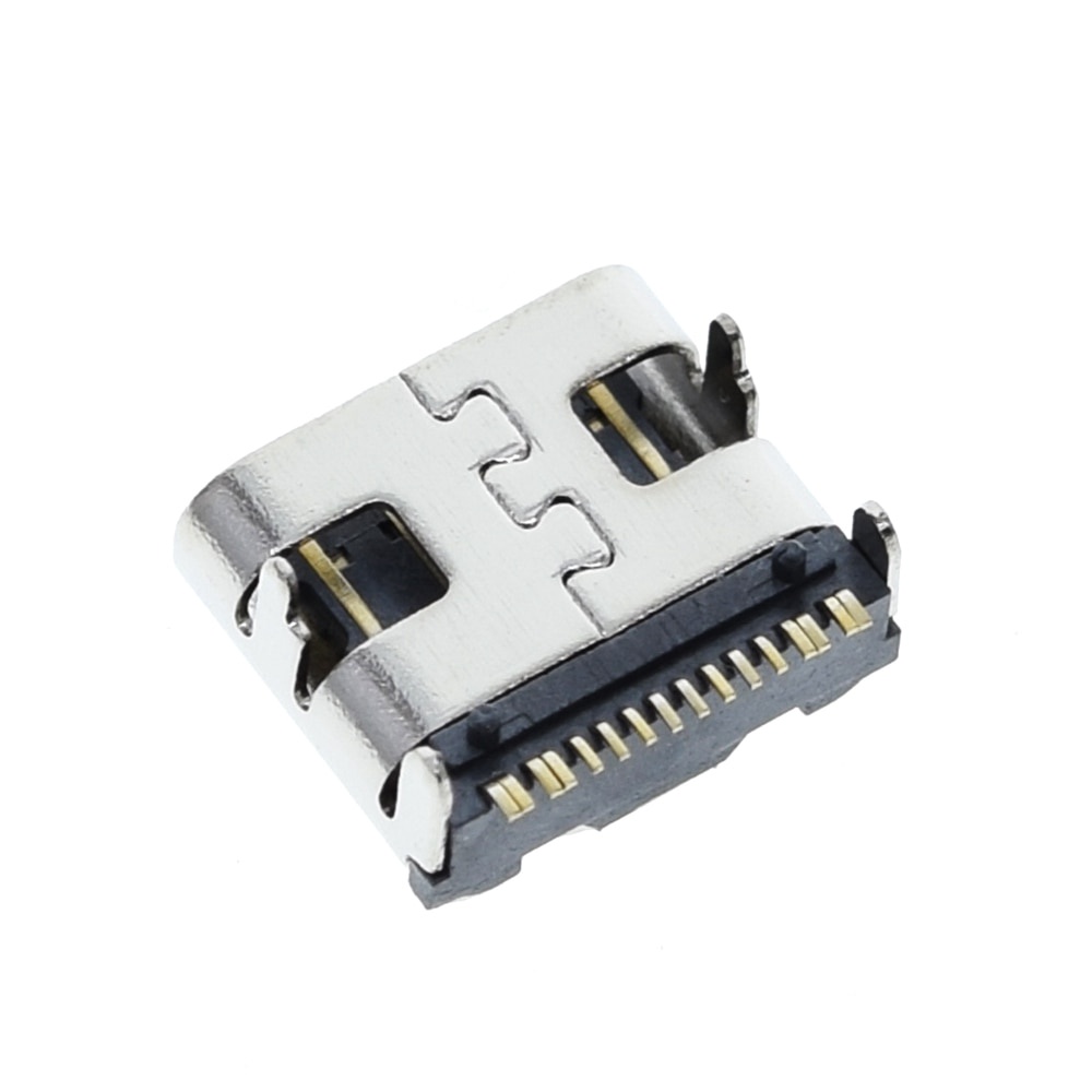Set 10 Ổ Cắm Kết Nối Smt Usb 3.1 Type-C 16pin Cho Điện Thoại