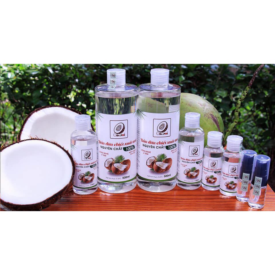 Dầu Dừa Dr Phi  - Chiết Xuất Tươi 100% Nguyên Chất - Coastlinecare Pharmacy