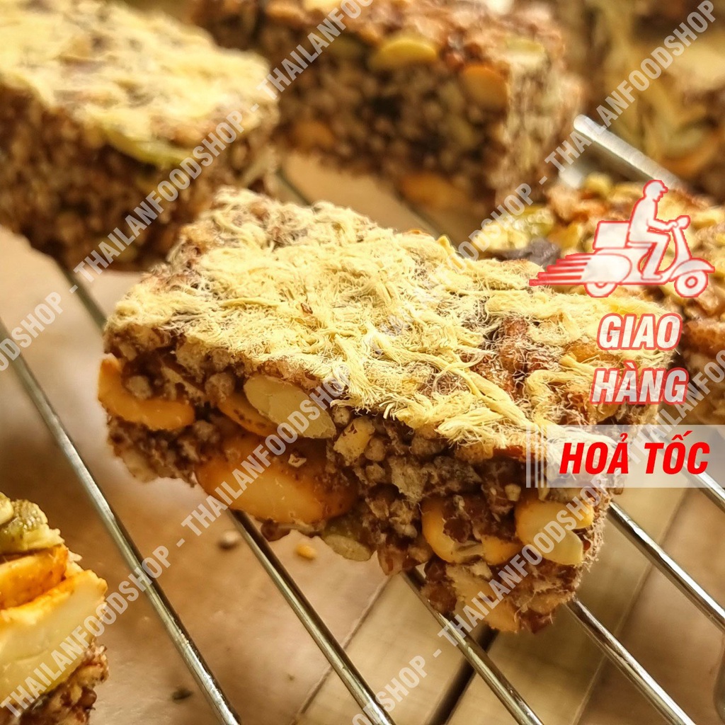 Thanh Gạo Lứt Chà Bông - Combo 10 Thanh Rời