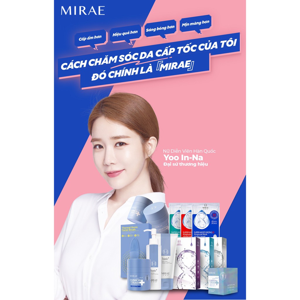 Mặt Nạ Cấp Ẩm MIRAE MIRAE EX8 MINUTES MOISTURIZIN Cải Thiện Da Khô Giúp Da Căng Mịn Sáng Bóng - OneHand