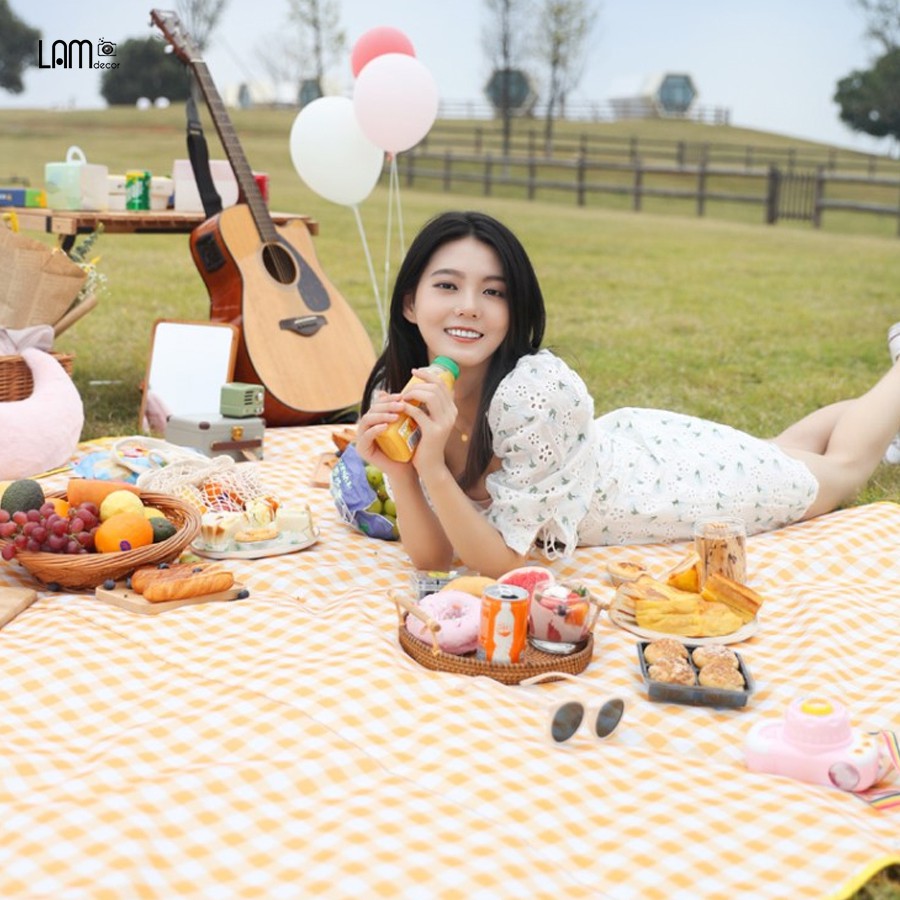 Thảm Trải Picnic Bằng Vải Dù Chống Nước