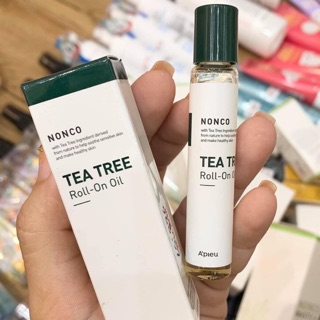 Lăn tràm trà A’PIEU Nonco Tea Tree Roll On Oil