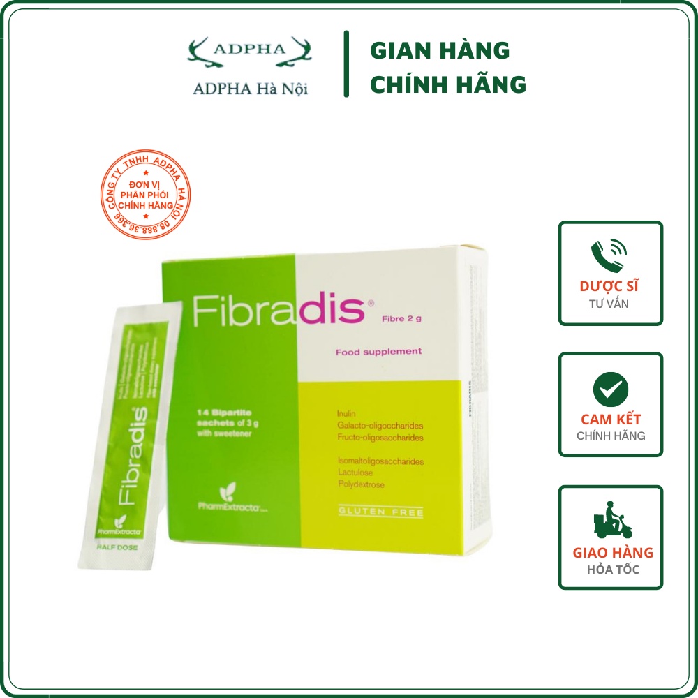 Fibradis – Chất xơ hòa tan nhập khẩu từ Ý