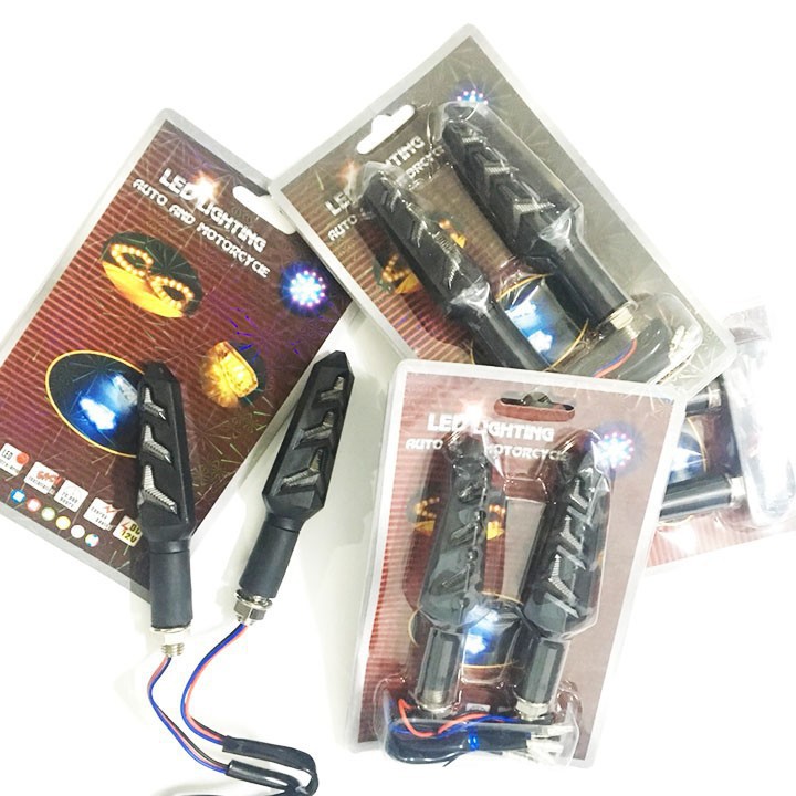 Đèn Led Xi Nhan mũi tên dài cho xe máy