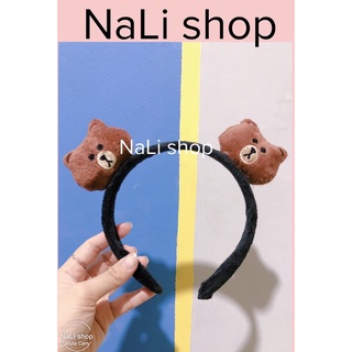 CÀI TÓC GẤU BROWN NÂU, rửa mặt make up skincare