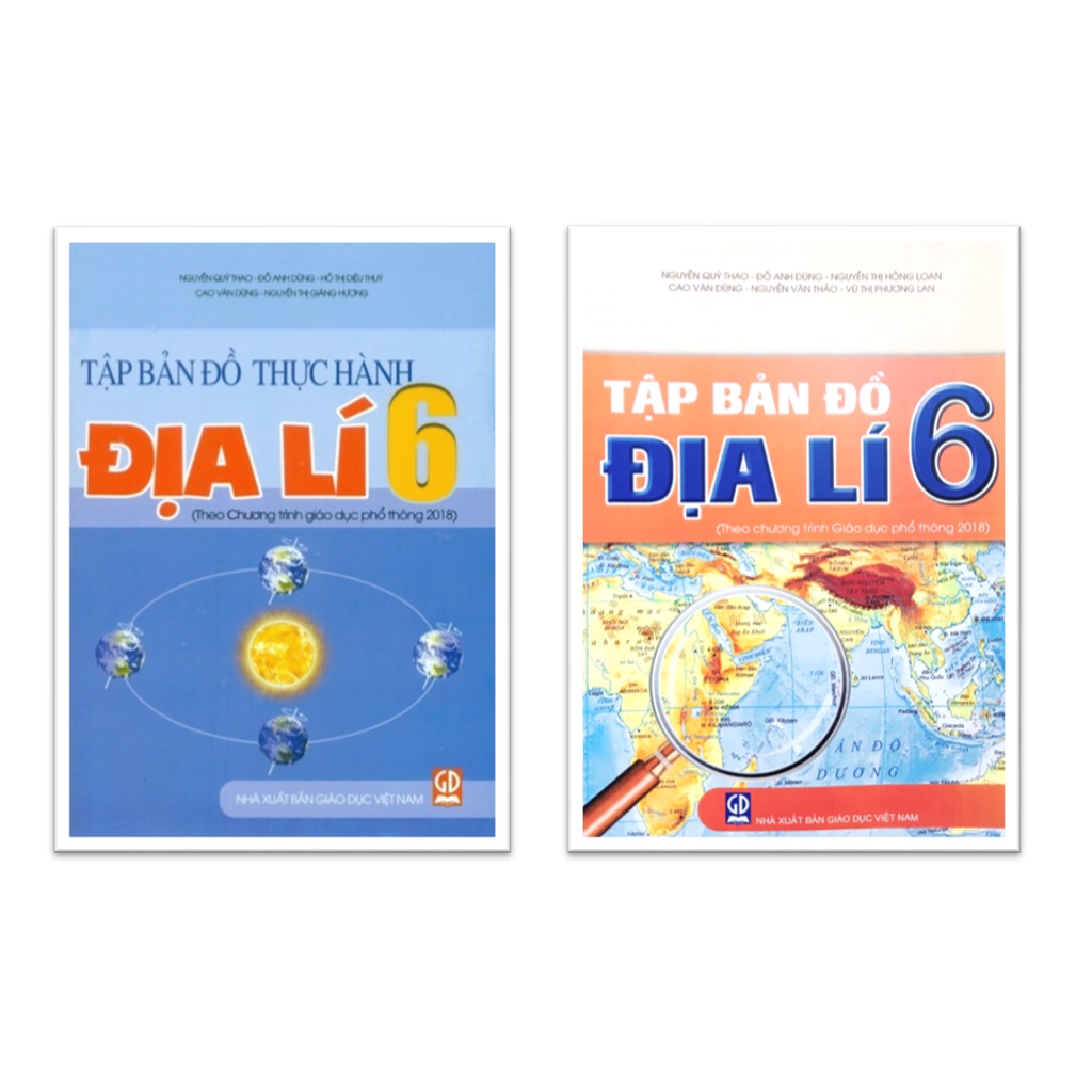 Sách - Tập bản đồ Địa Lí 6