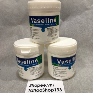 Vazelin trong xăm hình 350g:109k/1 hũ