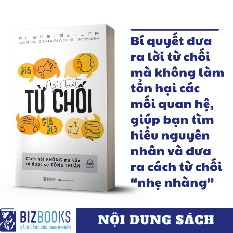 [LIFEMC11SA -12% đơn 99K] Sách - Nghệ Thuật Từ Chối: Cách Nói Không Mà Vẫn Có Được Sự Đồng Thuận