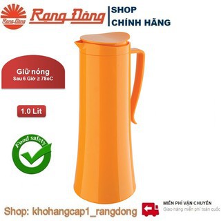 Phích đựng nước nóng, pha trà, giữ nhiệt 1 lít Rạng Đông, Model RD 1040 N1.E, 6 màu