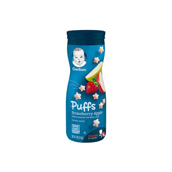 Bánh ăn dặm Gerber Puffs 42g