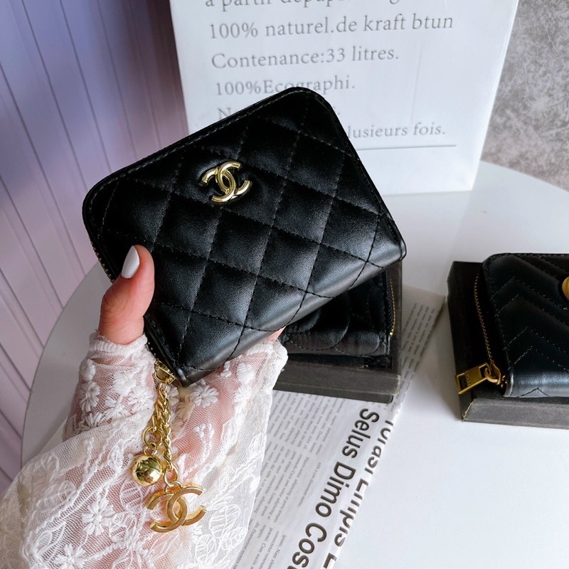 [ ẢNH THẬT ] Ví khoá cầm tay da gucci, chanel