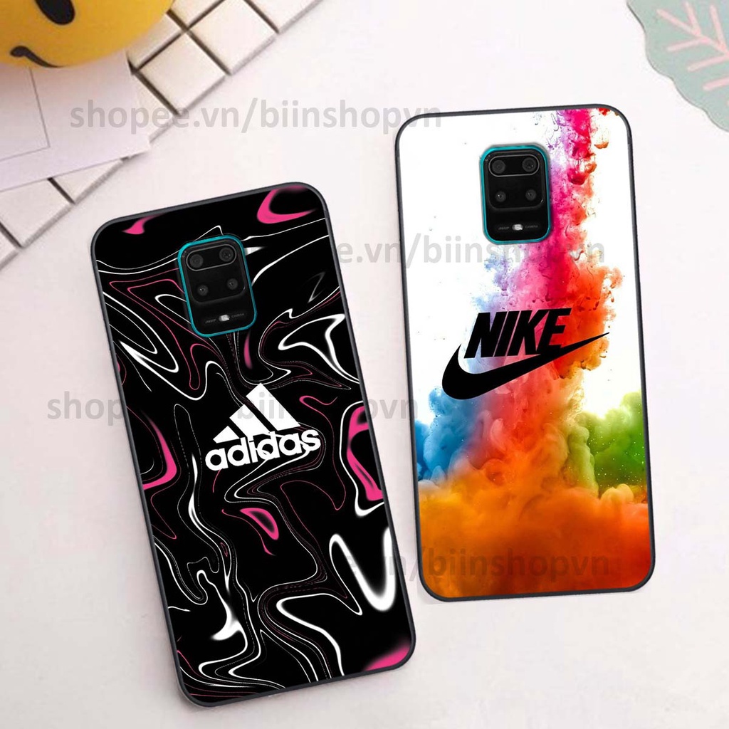 Ốp Xiaomi Redmi Note 9 / Note9s / Note 9 Pro in hình thương hiệu nhiều màu sắc thể thao cá tính thời trang