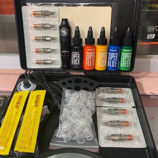 Combo bộ hộp 1 máy xăm đa năng Pen Dragonhawk V1