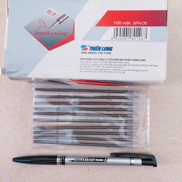 Ruột bút bi TL đầu 0,5mm - 0,7mm / BPR -06 - BPR -07