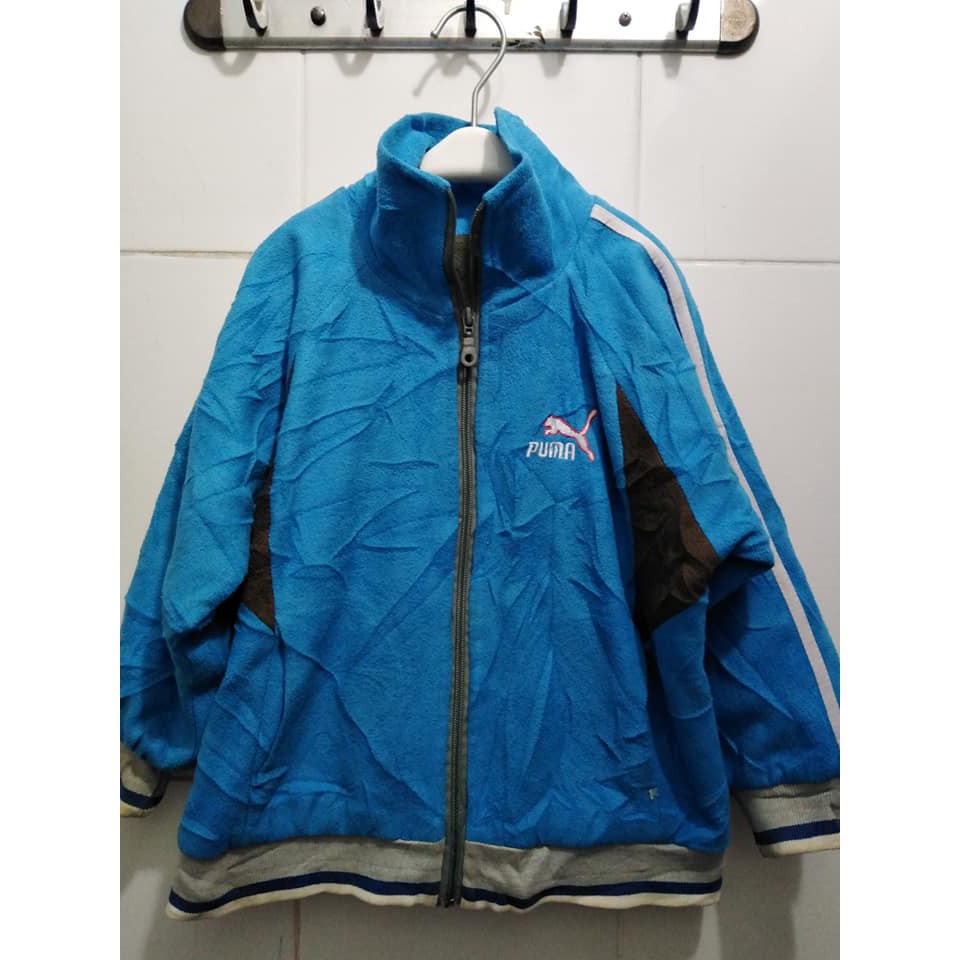 Áo khoác nỉ 2 lớp Puma second hand cho 30-33kg