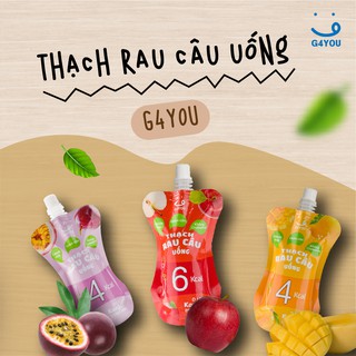 Thạch Rau Câu Uống G4You Ít Kcal Hỗ Trợ Giảm Cân 120G