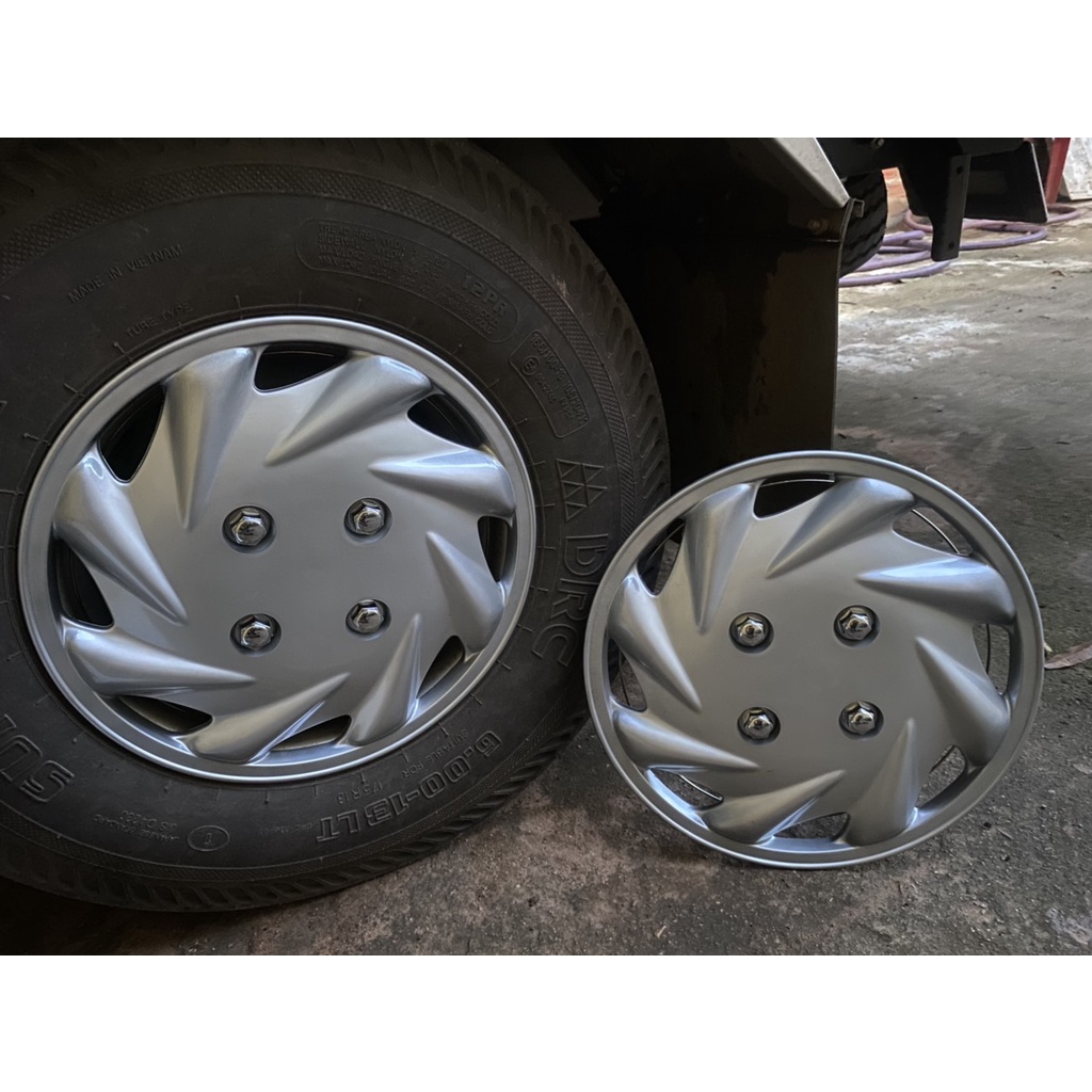 Bộ chụp mâm, ốp lazang bánh xe tải Hyundai 1 tấn 1 tấn 5 porter H100 H150