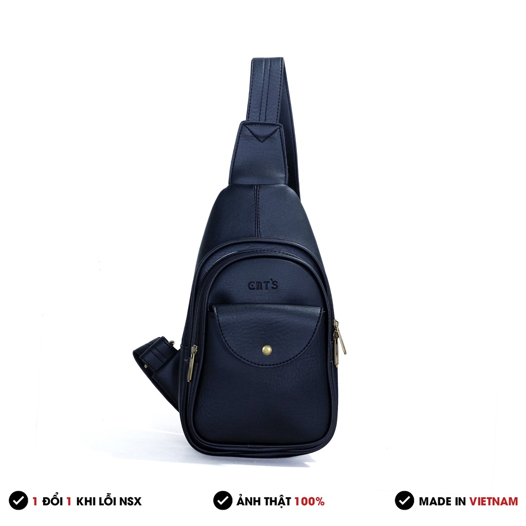 Túi đeo chéo nam túi bao tử da nhiều ngăn Chính Hãng, khóa đồng cao cấp MQ18 | BigBuy360 - bigbuy360.vn