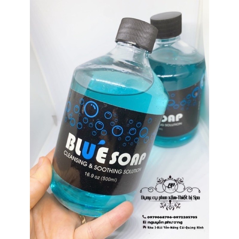 Nước Vệ Sinh Hình Xăm Blue Soap (500ml)