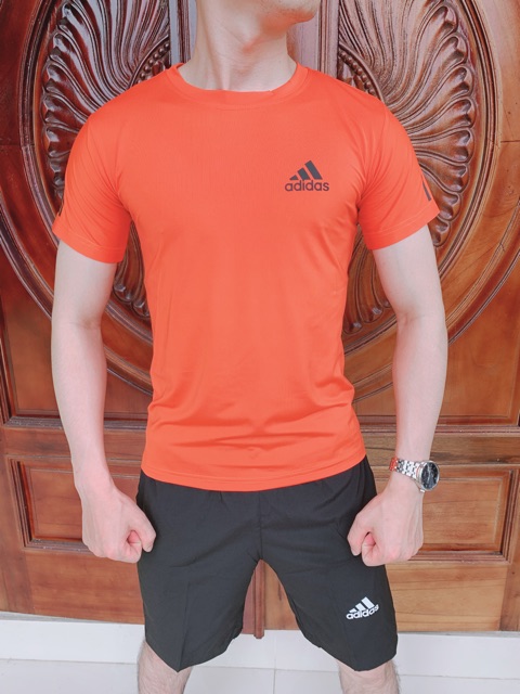 Bộ thể thao nam cổ tròn trơn DA-S' VNXK