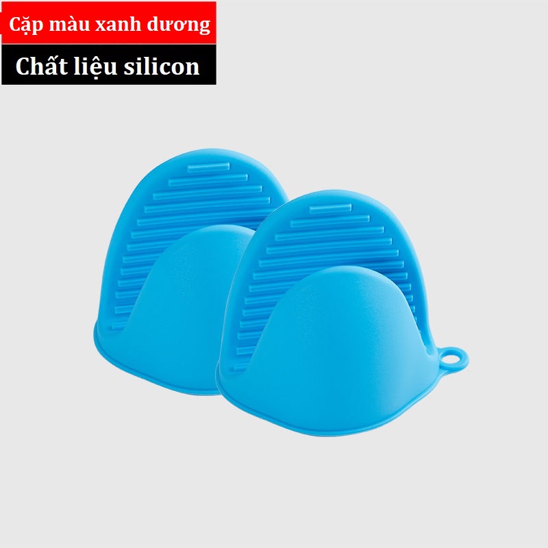 Cặp găng tay nhấc nồi silicon chịu nhiệt lên đến 240 độ Teddy Bears store