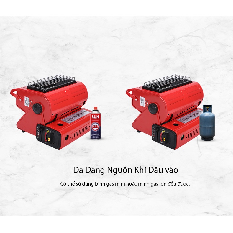 Bếp sưởi ngoài trời bằng khí gas