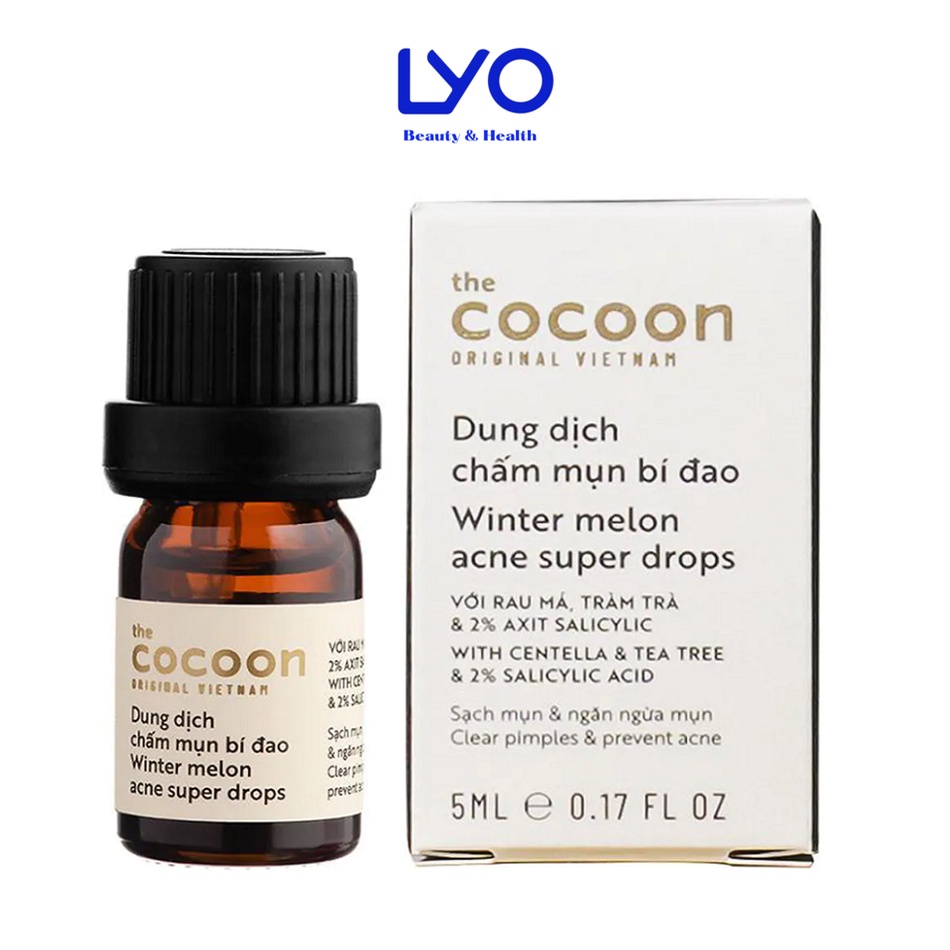 dung dịch chấm mụn bí đao Cocoon 5ml.