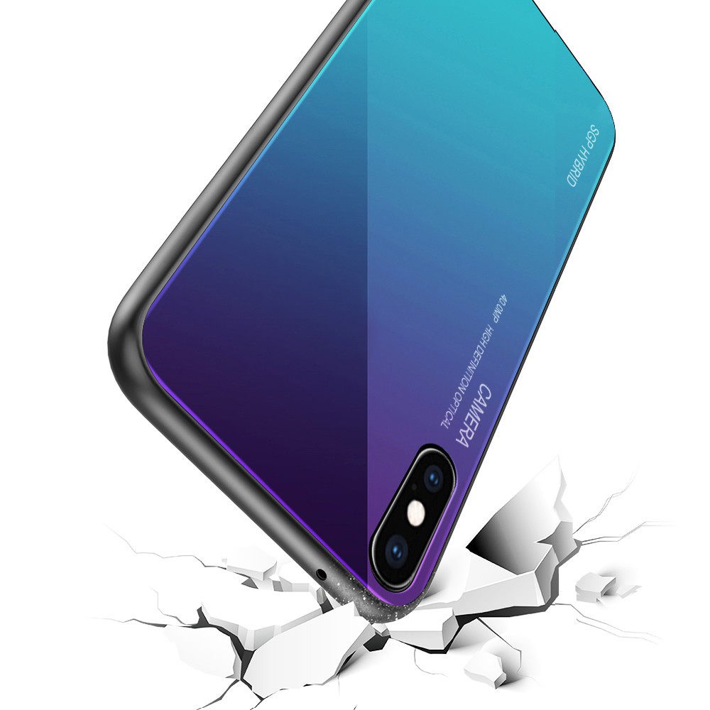 Ốp lưng kính cường lực thời trang cho Huawei Nova 2i