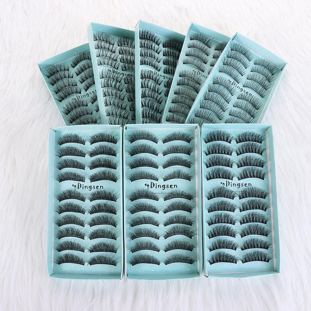 PINEVN Lông Mi Giả 3D Siêu Nhẹ Và Siêu Cứng Cho Nữ