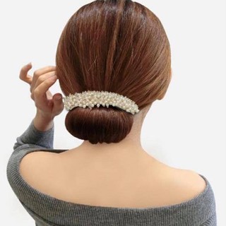 Nẹp Bối Tóc HimHip Thép Bọc Vải Mặt Đá Nhiều Màu