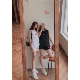  Set tank top nữ 🍉 set áo ba lỡ1-