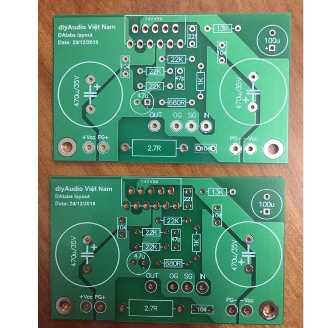 Mạch Tăng Âm Dùng IC LM3886