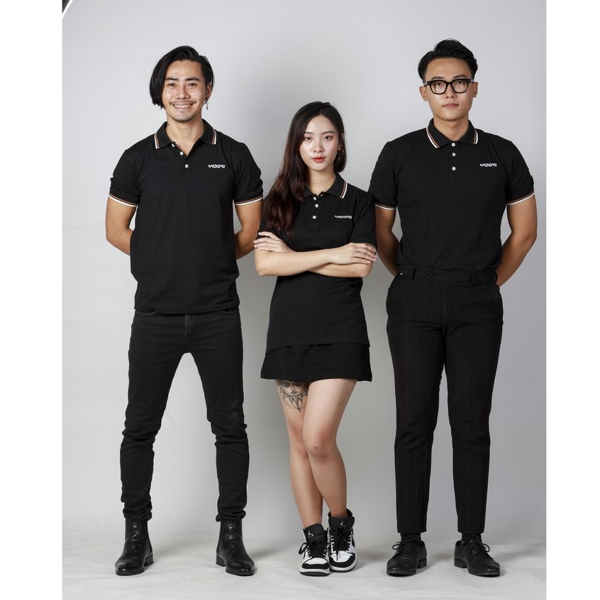Áo thun Polo Man nam nữ UNISEX cổ bẻ vải Cotton xuất xịn chuẩn form sang trọng lịch lãm MI Midori