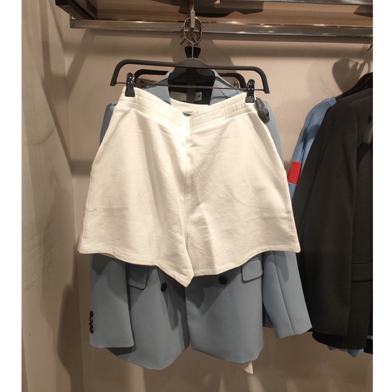 DORÉE - Quần short ngắn chữ NY thêu hàng Quảng Châu