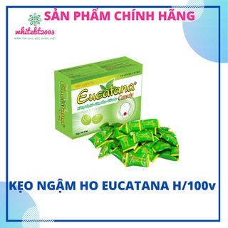 Kẹo ngậm ho Eucatana Hộp 100 viên