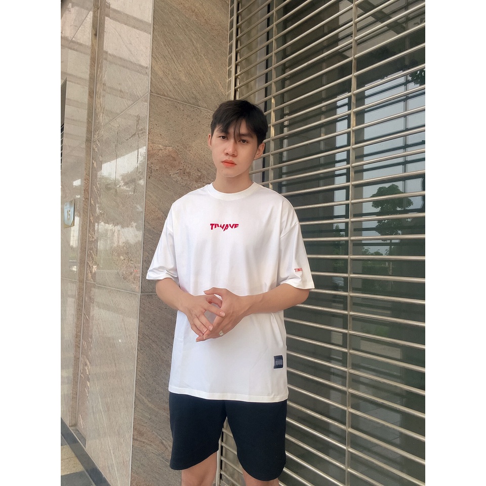 Áo Thun Cao Cấp Nam Nữ Form Rộng 100% Cotton 4 Chiều Vải Dày Mát Mẻ Local Brand Basic Tiwave - Chính Hãng
