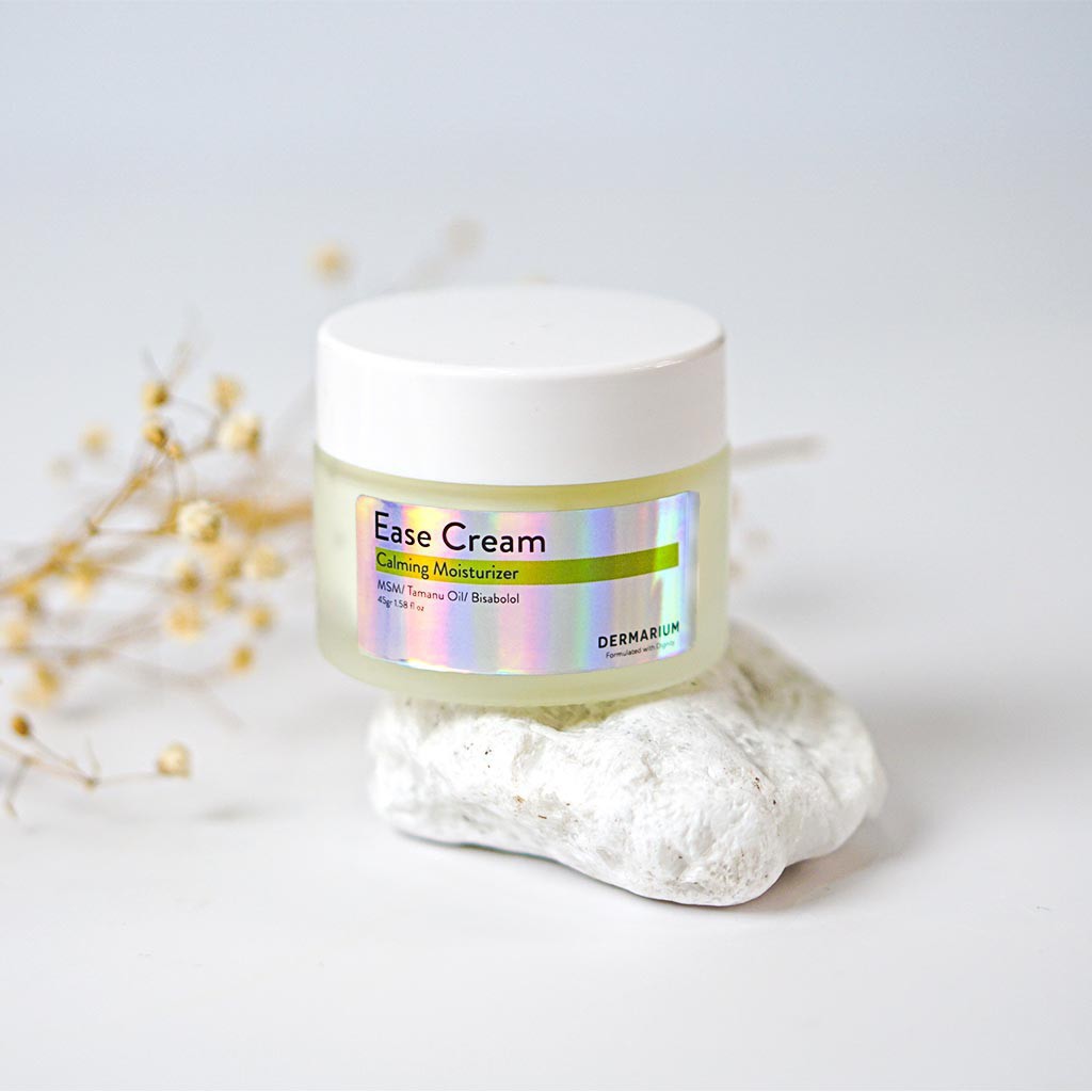 Gel dưỡng da DERMARIUM kem dưỡng ẩm cấp nước dịu da kiềm dầu ngăn ngừa mụn Ease Cream Simple Moisturizing 45g DERM05