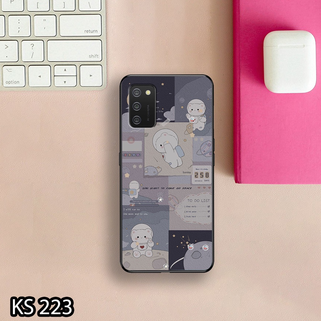 Ốp lưng Samsung  A01/A02/A02S/A03/A03S in hình thỏ con siêu đáng yêu_KINGSTORE.HN_Ốp SS