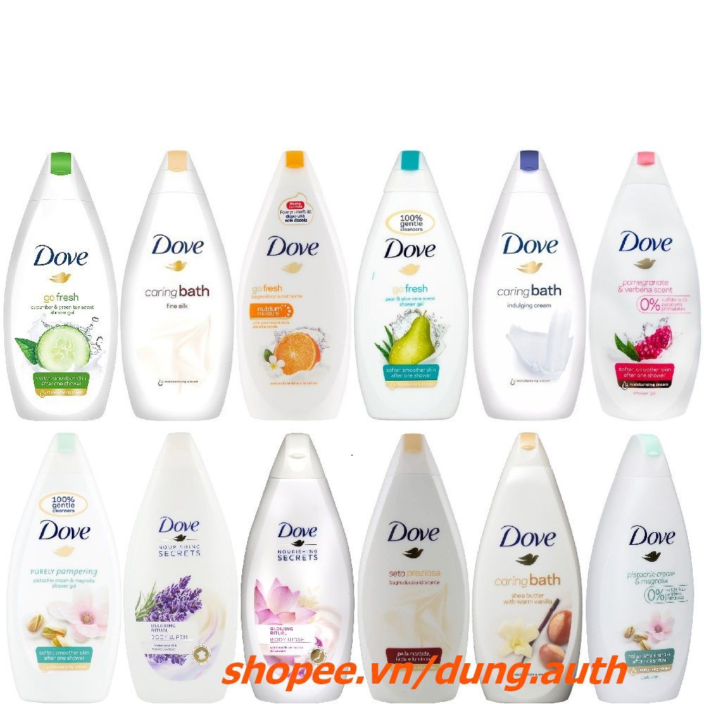 Sữa Tắm Dove Đức 500Ml Calming, dung.auth Của Hàng Chính Hãng.