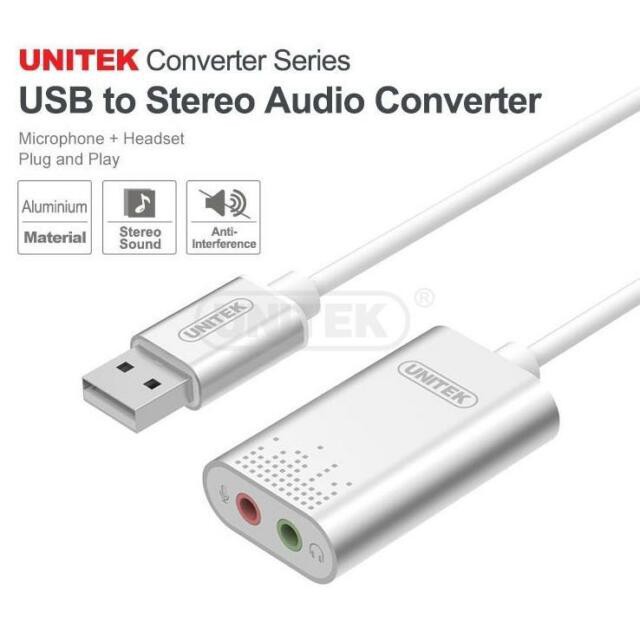 Đổi USB sang audio 5.1 Unitek Y 247A