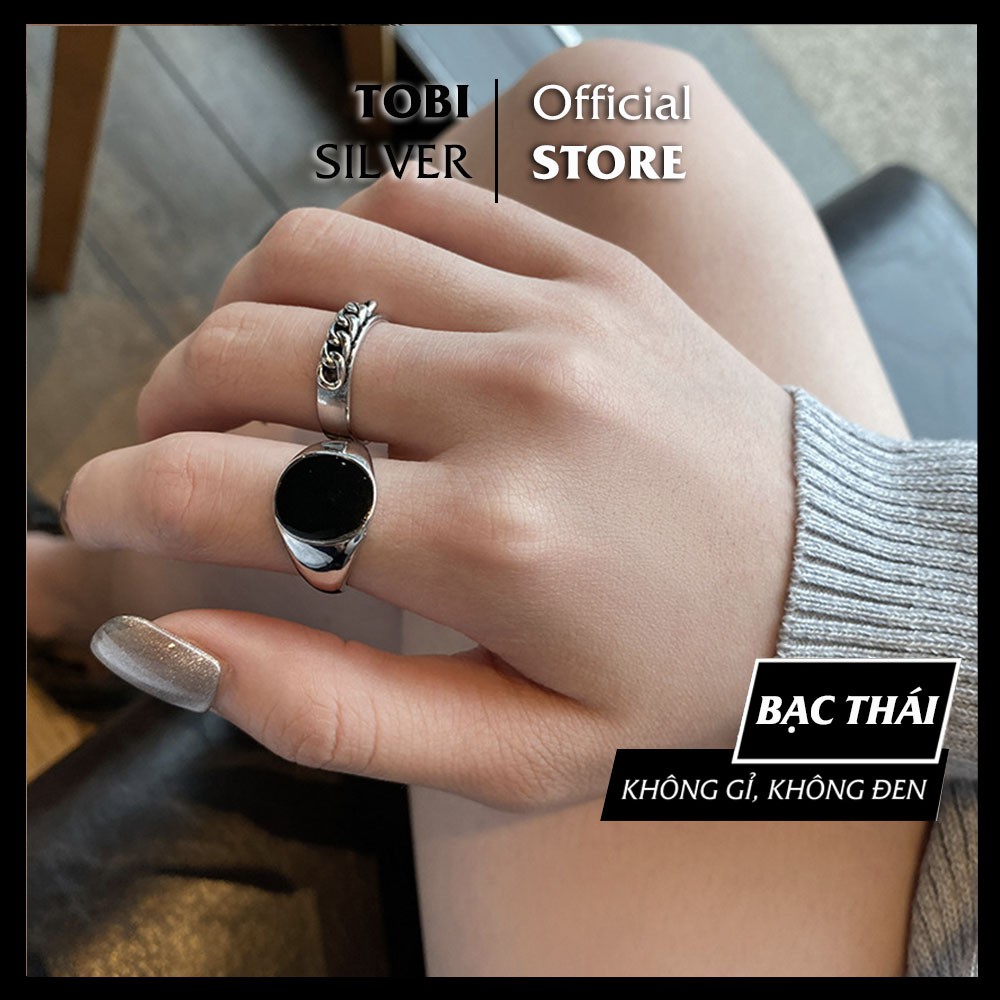 Nhẫn bạc nữ TOBI SILVER nhiều kiểu dáng cá tính N67