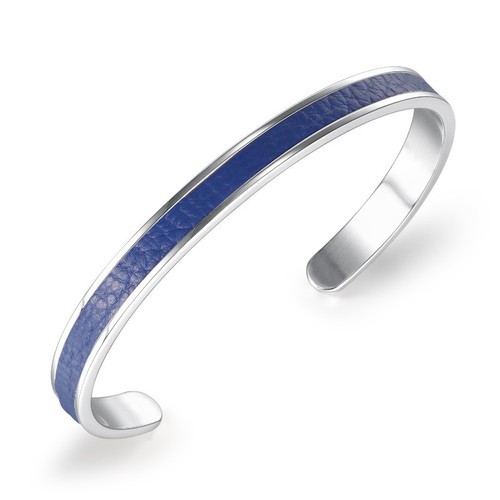 Vòng Tay Nam Kiểu Chữ C Titan Ko Đen TT 3254