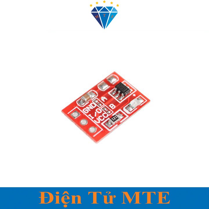 Module Nút Cảm Biến Chạm TTP223 Đỏ - Touch Sensor Cảm Ứng Điện Dung