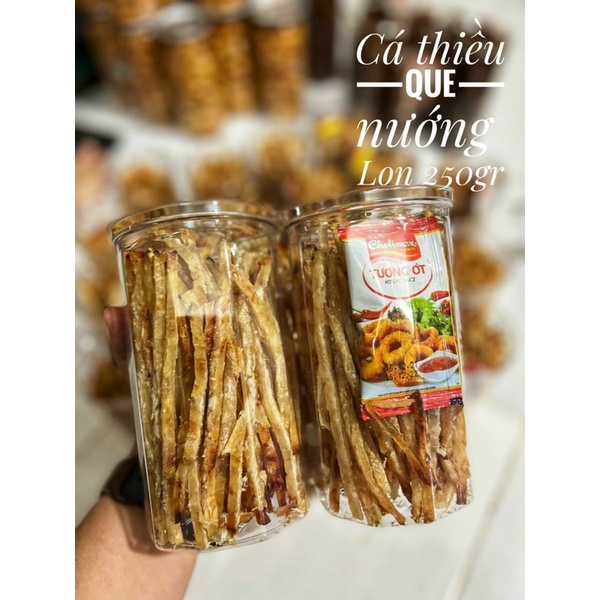 [HỎA TỐC SG] Khô cá thiều nướng tẩm vị ăn vặt siêu ngon 250g