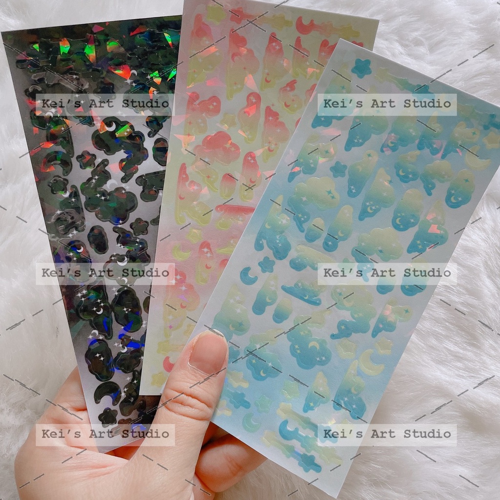 Sticker toploader thiết kế nhà Kei - ĐỌC KĨ THÔNG TIN