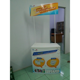In ấn + quầy bán hàng, bán cà phê mang đi .............................................