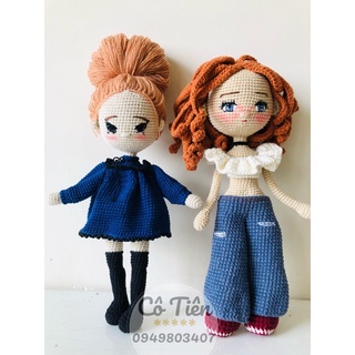 Doll HandMade - Búp bê len 25-30cm