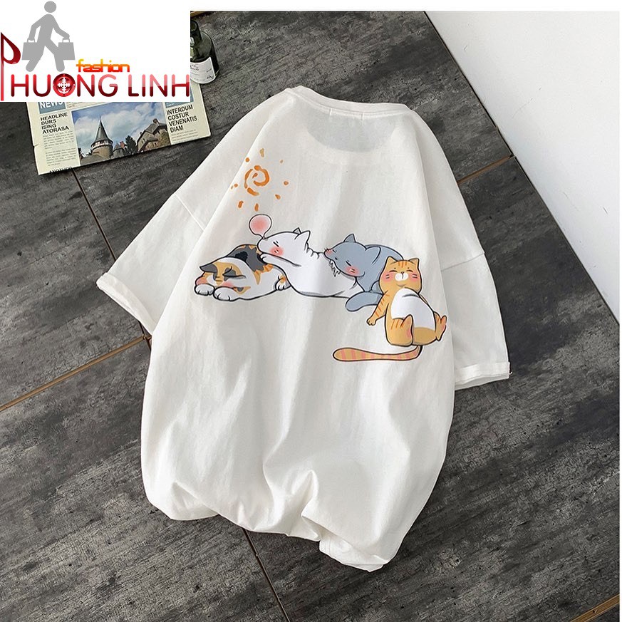 Áo thun nam nữ hình mèo lười form rộng tay lỡ - Thời Trang Phương Ling - Tuyển CTV - 160620201108 | BigBuy360 - bigbuy360.vn