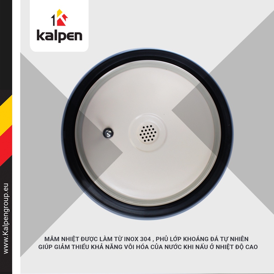 Bình Thủy Điện Điều Chỉnh Nhiệt Độ Kalpen KK99 2.5L hàng chính hãng 2 năm công nghệ đức