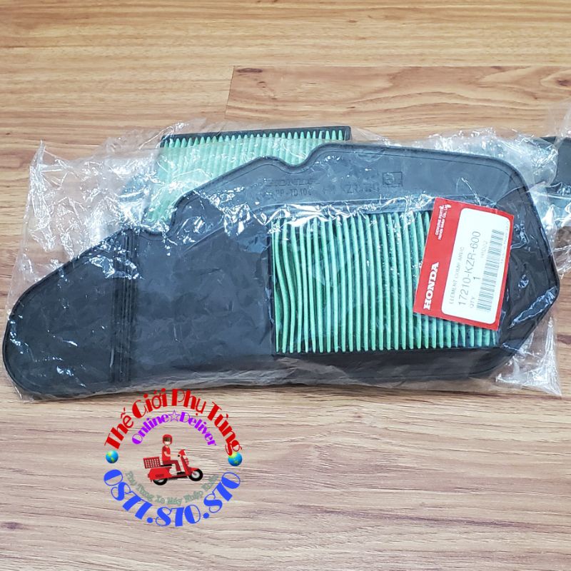 Lọc gió Vario, Click 2015-2017, AB 125, SH Mod Zin chính hãng Honda Thái Lan - 17210-KZR-600